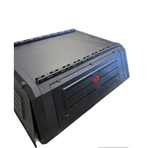 VIRIX PRO F150 & Tundra 15/20 6.5ft Steel Canopy &ndash; Powder-Coated Black, Weatherproof, Durable Design