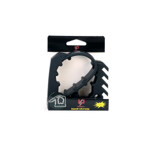 VIRIX PRO NSR4463 Rubber Clamps | Secure Mounting for Larger Tools (Axes, Shovels, Rakes)