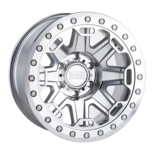 1785RFT RIFT BEADLOCK 17X8.5 5X127 -38mm SILVER W/MIRROR FACE