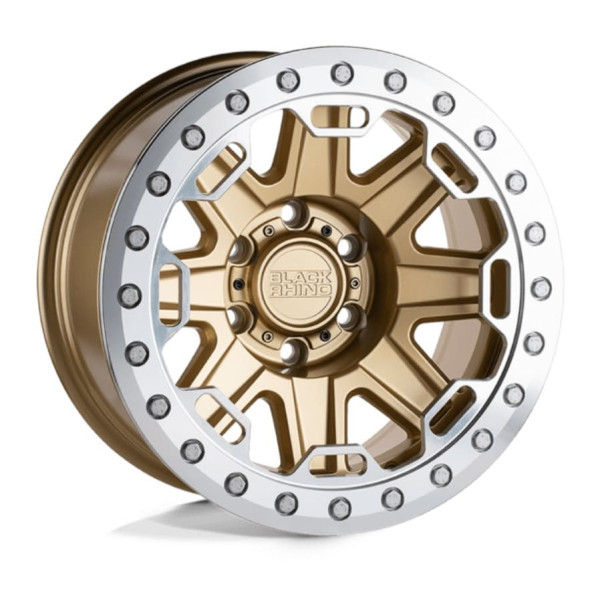 1785RFT RIFT BEADLOCK 17X8.5 6X135 00mm MATTE GOLD W/MACHINED RING 1785RFT RIFT BEADLOCK 17X8.5 6X135 00mm MATTE GOLD W/MACHINED RING