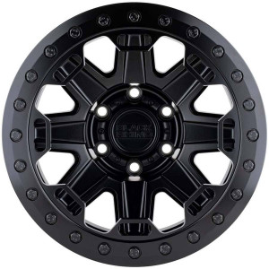 1785RFT RIFT BEADLOCK 17X8.5 6X135 00mm MATTE BLACK W/BLACK BOLTS