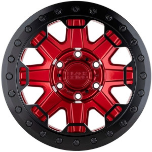 1785RFT RIFT BEADLOCK 17X8.5 6X135 00mm CANDY RED W/BLACK RING 1785RFT RIFT BEADLOCK 17X8.5 6X135 00mm CANDY RED W/BLACK RING