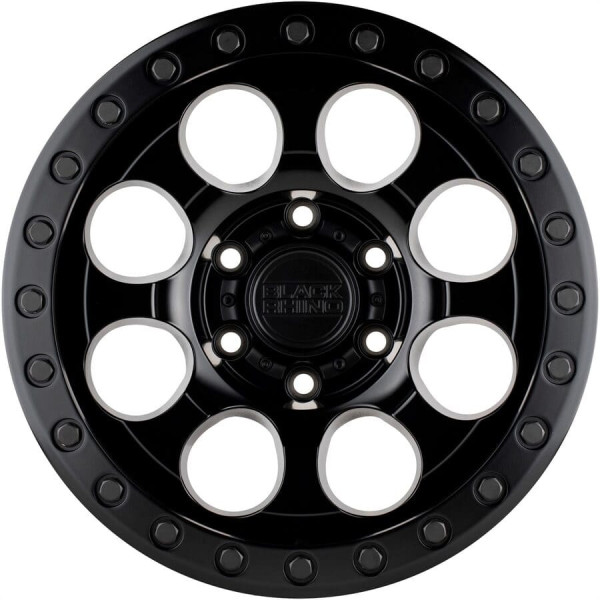 1790RIT RIOT 17X9 6X139.7 -18mm MATT BLACK W/BLK BOLTS 1790RIT RIOT 17X9 6X139.7 -18mm MATT BLACK W/BLK BOLTS