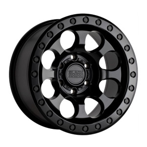 1790RIT RIOT 17X9 6X139.7 -18mm MATT BLACK W/BLK BOLTS