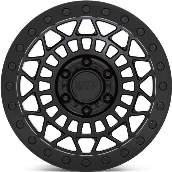 1785LGN LAUGHLIN FORGED BEADLOCK 17X8.5 5X150 -10mm MATTE BLACK