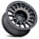 1780SND SANDSTORM 17X8 5X108 35mm SEMI GLOSS BLACK W/ DDT