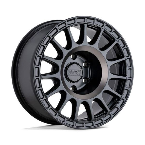1780SND SANDSTORM 17X8 5X108 35mm SEMI GLOSS BLACK W/ DDT