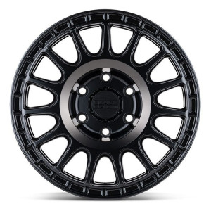 1780SND SANDSTORM 17X8 5X114.3 35mm SEMI GLOSS BLACK W/ DDT