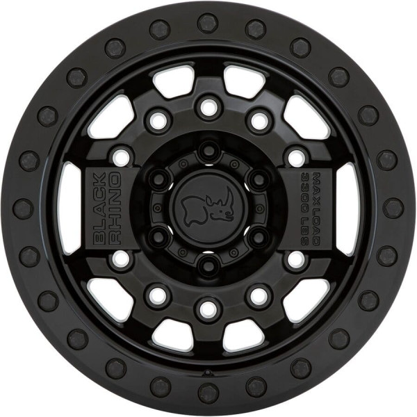 1785AVG AVENGER BEADLOCK 17X8.5 6X139.7 00mm MATTE BLACK