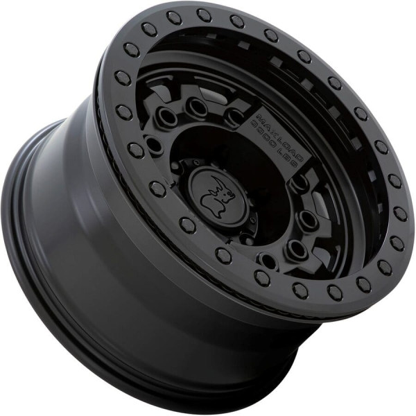 1785AVG AVENGER BEADLOCK 17X8.5 6X139.7 00mm MATTE BLACK