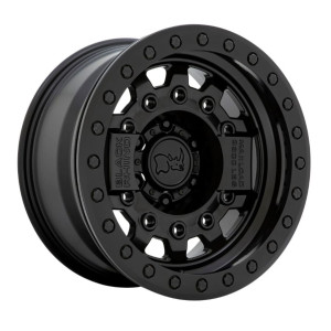 1785AVG AVENGER BEADLOCK 17X8.5 6X139.7 00mm MATTE BLACK