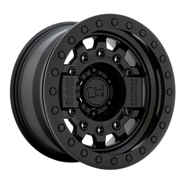 1785AVG AVENGER BEADLOCK 17X8.5 6X139.7 00mm MATTE BLACK