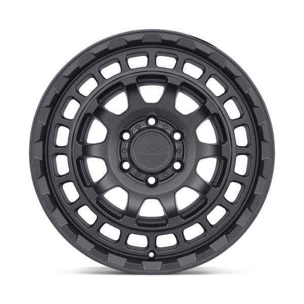 1785CBR CHAMBER 17X8.5 5X127 -18mm MATTE BLACK