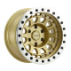 PRIMM BEADLOCK 17X8.5 5X127 -38mm MATTE GOLD W/MACHINED RING