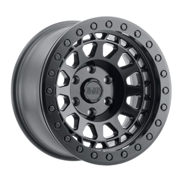 1785PRM PRIMM BEADLOCK 17X8.5 6X139.7 00mm MATTE BLACK W/BLACK BOLTS