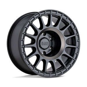 1785SND SANDSTORM 17X8.5 5X127 -22mm SEMI GLOSS BLACK W/ DDT