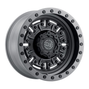 1795ABR ABRAMS 17X9.5 8X180 -18mm TEXTURED MATTE GUNMETAL