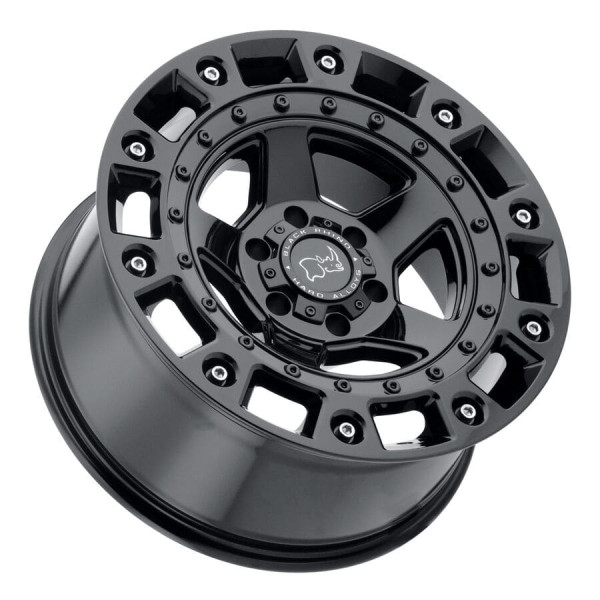 1795CNC CINCO 17X9.5 5X127 -18mm GLOSS BLACK W/ STAINLESS BOLT 1795CNC CINCO 17X9.5 5X127 -18mm GLOSS BLACK W/ STAINLESS BOLT