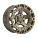 1795CNC CINCO 17X9.5 6X139.7 12mm BRONZE W/BLACK BOLTS 1795CNC CINCO 17X9.5 6X139.7 12mm BRONZE W/BLACK BOLTS