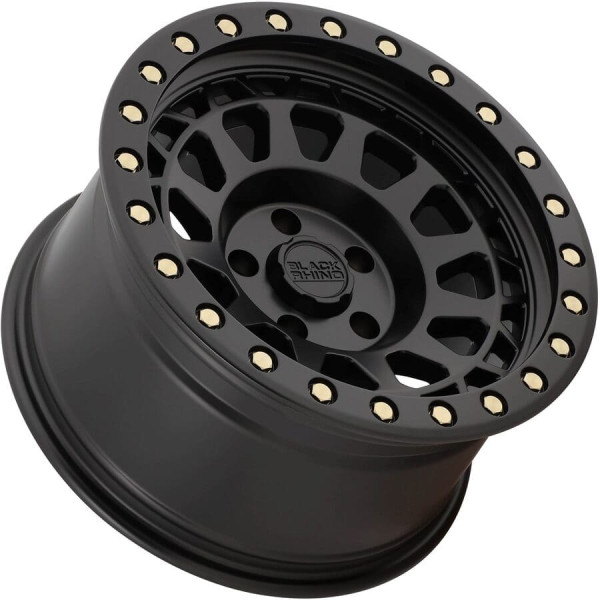 1895PRM PRIMM 18X9.5 6X135 12mm MATTE BLACK W/BRASS BOLTS 1895PRM PRIMM 18X9.5 6X135 12mm MATTE BLACK W/BRASS BOLTS