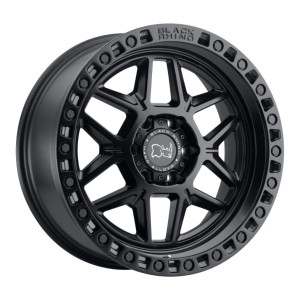 2090KLS KELSO 20X9 5X120 0mm MATT EBLACK W/BLK BOLTS