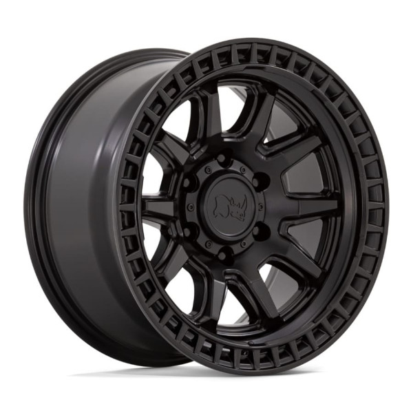 CALICO 17X8.5 6X139.7 00mm MATTE BLACK