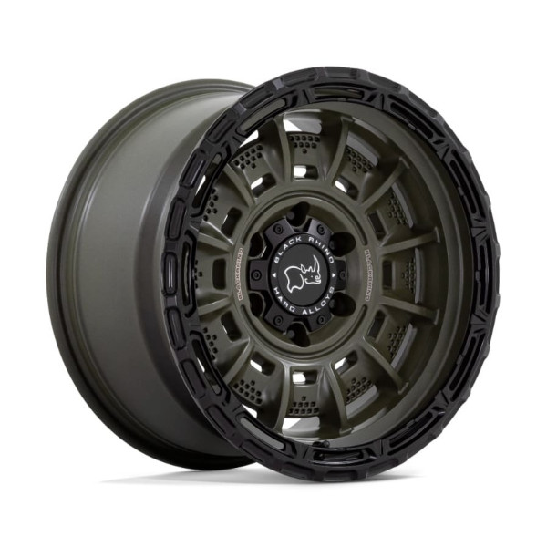 BR002 LEGION 17X9 5X127 -12mm OLIVE DRAB GREEN WITH BLACK LIP BR002 LEGION 17X9 5X127 -12mm OLIVE DRAB GREEN WITH BLACK LIP