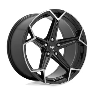 M259 ARROW 20X9, 5X120, 35mm, GLOSSY BLACK BRUSHED