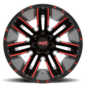 MO978 RAZOR 20X10 5X127 -24mm SATIN BLACK WITH MACHINED RED TINT MO978 RAZOR 20X10 5X127 -24mm SATIN BLACK WITH MACHINED RED TINT