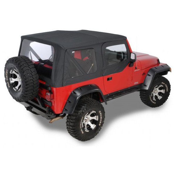 Rugged Ridge, XHD Replacement Soft Top with Upper Door Skins, for 97-02 Jeep Wrangler TJ