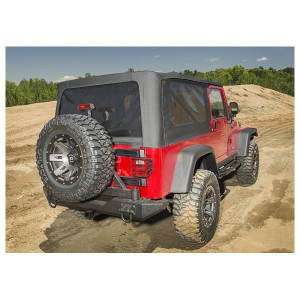 Rugged Ridge, Montana Replacement Soft Top with Tinted Windows in Black Diamond, for 04-06 Jeep Wrangler Unlimited LJ