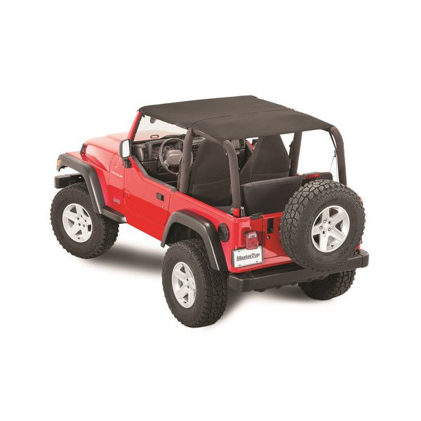 Bimini Top Plus, for 97-06 Jeep Wrangler TJ, MasterTwill Fabric