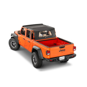 Bimini Plus Summer Top & Windstopper Combo, in MasterTwill Fabric for Jeep Gladiator JT, 30 oz. Twill