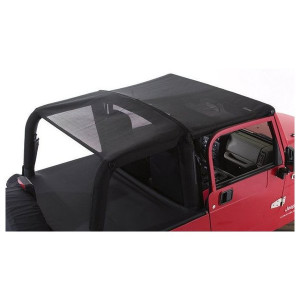 Rampage Products, Combo Brief/Topper with Pocket in Black Mesh, for 97-06 Jeep Wrangler TJ Rampage Products, Combo Brief/Topper with Pocket in Black Mesh, for 97-06 Jeep Wrangler TJ