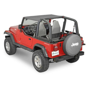 Rampage Products, California Brief, Black, for 92-95 Jeep Wrangler YJ Rampage Products, California Brief, Black, for 92-95 Jeep Wrangler YJ