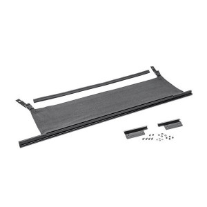 Rampage Products, Tailgate Bar with Tonneau in Black Denim, for 87-06 Jeep Wrangler YJ, TJ & Unlimited TJ Rampage Products, Tailgate Bar with Tonneau in Black Denim, for 87-06 Jeep Wrangler YJ, TJ & Unlimited TJ