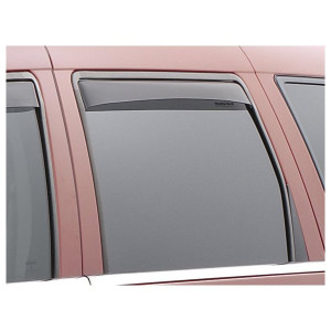 WeatherTech, Rear Side Window Deflector Set in Dark Smoke, for 99-04 Jeep Grand Cherokee WJ WeatherTech, Rear Side Window Deflector Set in Dark Smoke, for 99-04 Jeep Grand Cherokee WJ