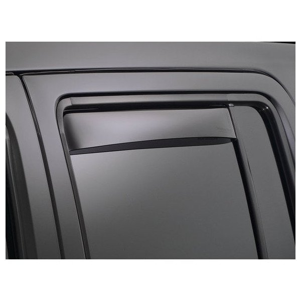 WeatherTech, Rear Side Window Deflector Set in Dark Smoke, for 08-12 Jeep Liberty KK