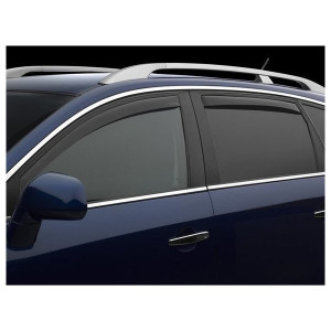 WeatherTech, Side Window Deflector Set in Dark Smoke, for 14-21 Jeep Cherokee WeatherTech, Side Window Deflector Set in Dark Smoke, for 14-21 Jeep Cherokee