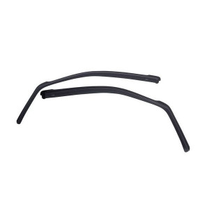 EGR, In Channel Style Window Visors, Front Pair in Dark Smoke for 07-17 Jeep Wrangler JK