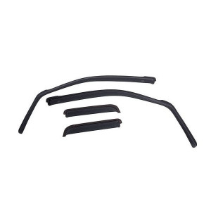 EGR, In Channel Style Window Visors in Dark Smoke, for 11-22 Jeep Grand Cherokee WK2