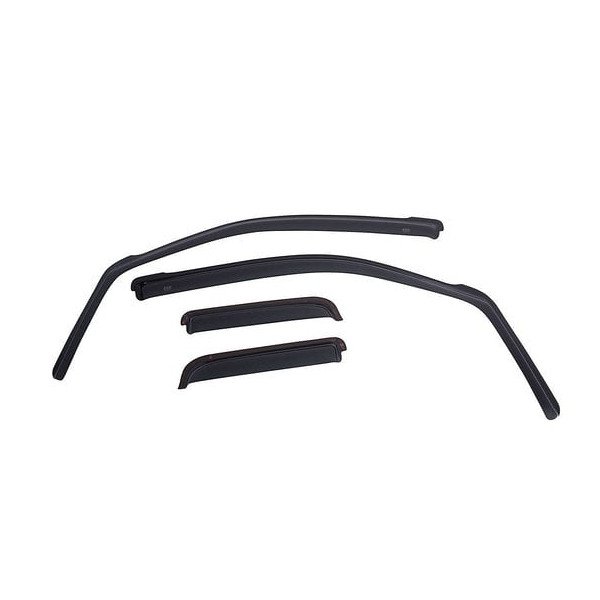 EGR, In Channel Style Window Visors in Dark Smoke, for 11-22 Jeep Grand Cherokee WK2 EGR, In Channel Style Window Visors in Dark Smoke, for 11-22 Jeep Grand Cherokee WK2