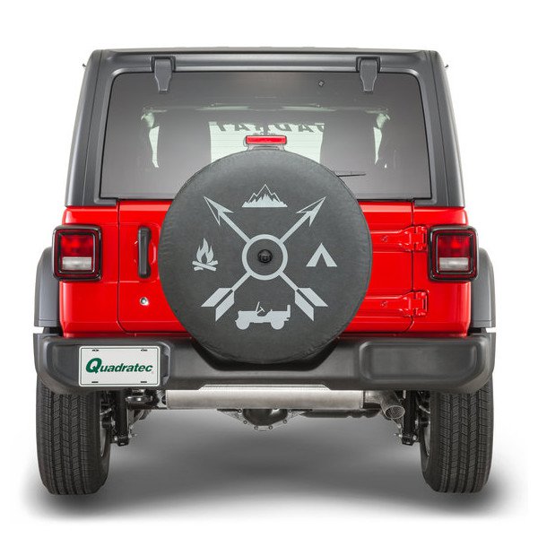 Spare Tire Cover with Camping Logo