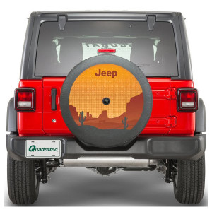 Mopar, Spare Tire Cover with Desert Logo, for 18-23 Jeep Wrangler JL