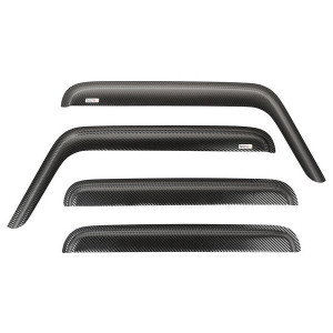 Rugged Ridge, Window Visors in Carbon Fiber, for 07-18 Jeep Wrangler Unlimited JK 4 door Rugged Ridge, Window Visors in Carbon Fiber, for 07-18 Jeep Wrangler Unlimited JK 4 door
