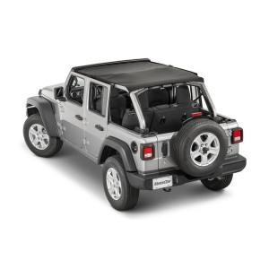 MasterTop, Bimini Top Plus, In MasterTwill Fabric for 18-23 Jeep Wrangler JL Unlimited