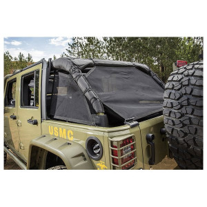 Rugged Ridge, Eclipse Cargo Barrier, for 07-18 Jeep Wrangler Unlimited 4 Door Rugged Ridge, Eclipse Cargo Barrier, for 07-18 Jeep Wrangler Unlimited 4 Door