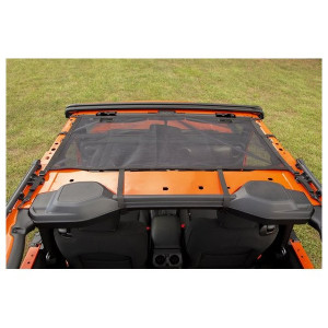 Rugged Ridge, Front Eclipse Mesh Sun Shade, for 18-23 Jeep Wrangler JL 2-Door Rugged Ridge, Front Eclipse Mesh Sun Shade, for 18-23 Jeep Wrangler JL 2-Door