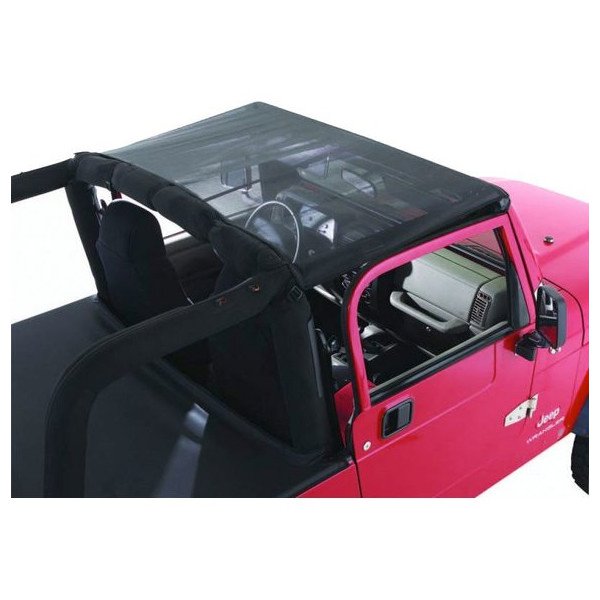 Rugged Ridge, Mesh Bimini Top Plus, for a 10-12 Jeep Wrangler Unlimited JK 4 Door Rugged Ridge, Mesh Bimini Top Plus, for a 10-12 Jeep Wrangler Unlimited JK 4 Door