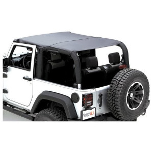 Rugged Ridge, Pocket Island Topper, Black Diamond, for a 07-09 Jeep Wrangler JK 2 Door Rugged Ridge, Pocket Island Topper, Black Diamond, for a 07-09 Jeep Wrangler JK 2 Door